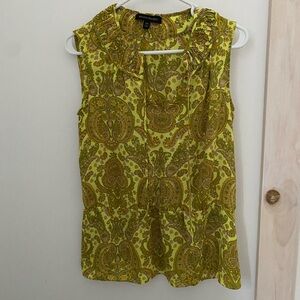 Banana Republic Paisley Blouse / Top Sz. XS